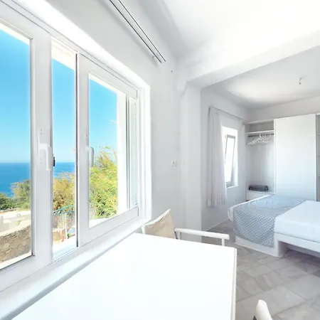 アパート Eagles' Nest Mykonos & With Heated Pool & Jacuzzis *