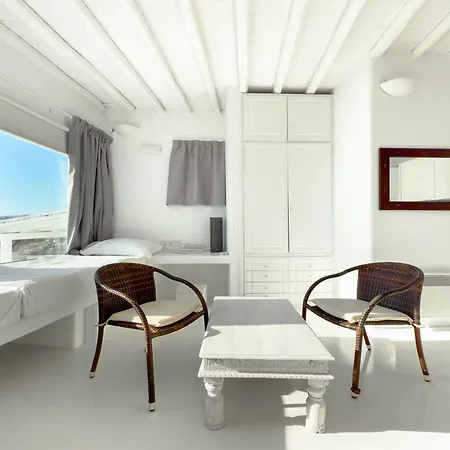 アパート Eagles' Nest Mykonos & With Heated Pool & Jacuzzis Mykonos Town