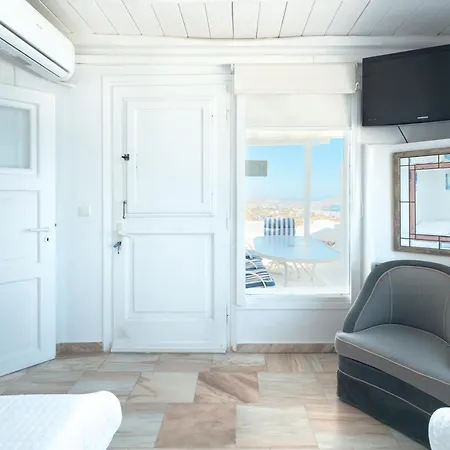 アパート Eagles' Nest Mykonos & With Heated Pool & Jacuzzis *