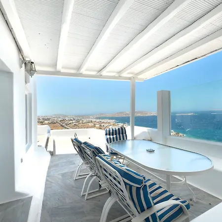 Eagles' Nest Mykonos & With Heated Pool & Jacuzzis *