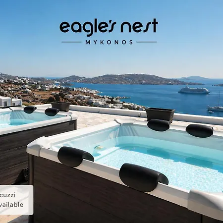 Eagles Nest Mykonos & - Shared Pool & Jacuzzis
