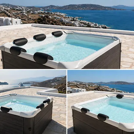 Eagles Nest Mykonos & - Shared Pool & Jacuzzis Apartment