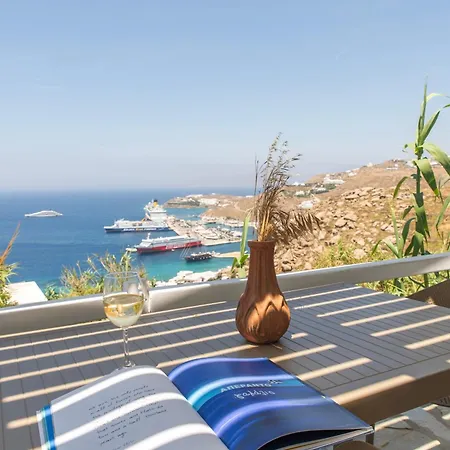 公寓 Eagles Nest Mykonos & - Shared Pool & Jacuzzis